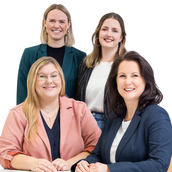 Hanne Philipp, Bettina Golba, Jana Schmid und Annabelle Hohenester von Carpe verba! in Regensburg stehen für durchdachte Personalentwicklung